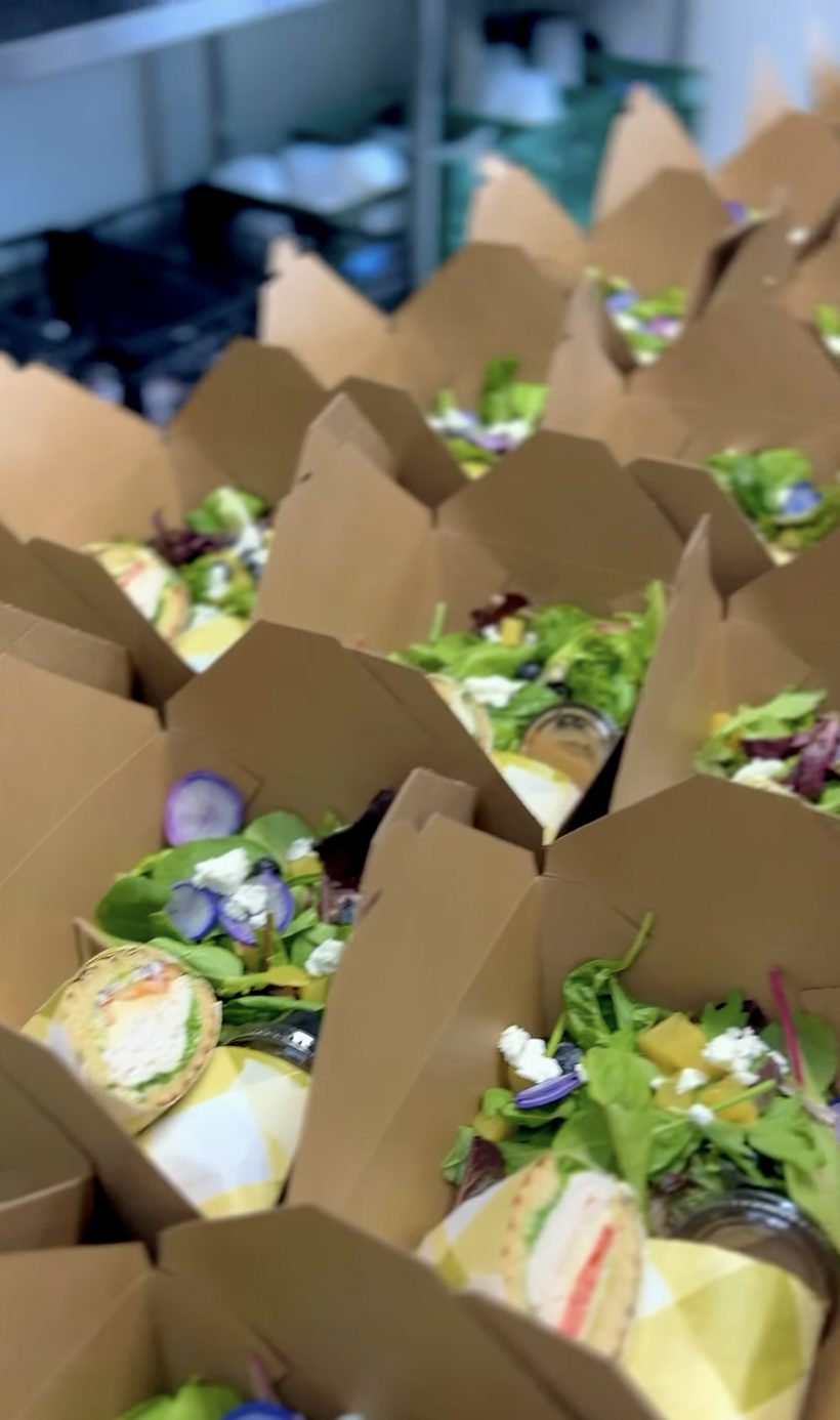 Boxed lunches from Provisions catering